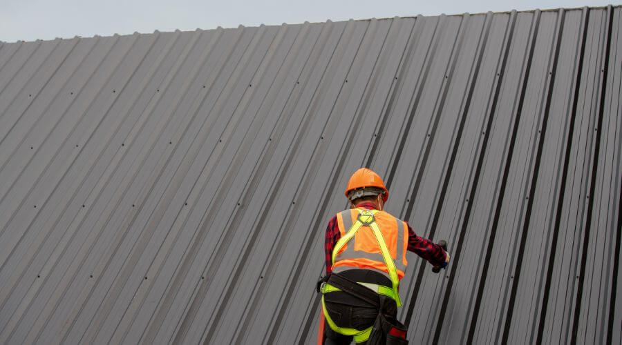 Professional metal roof installation services in Gayville, SD